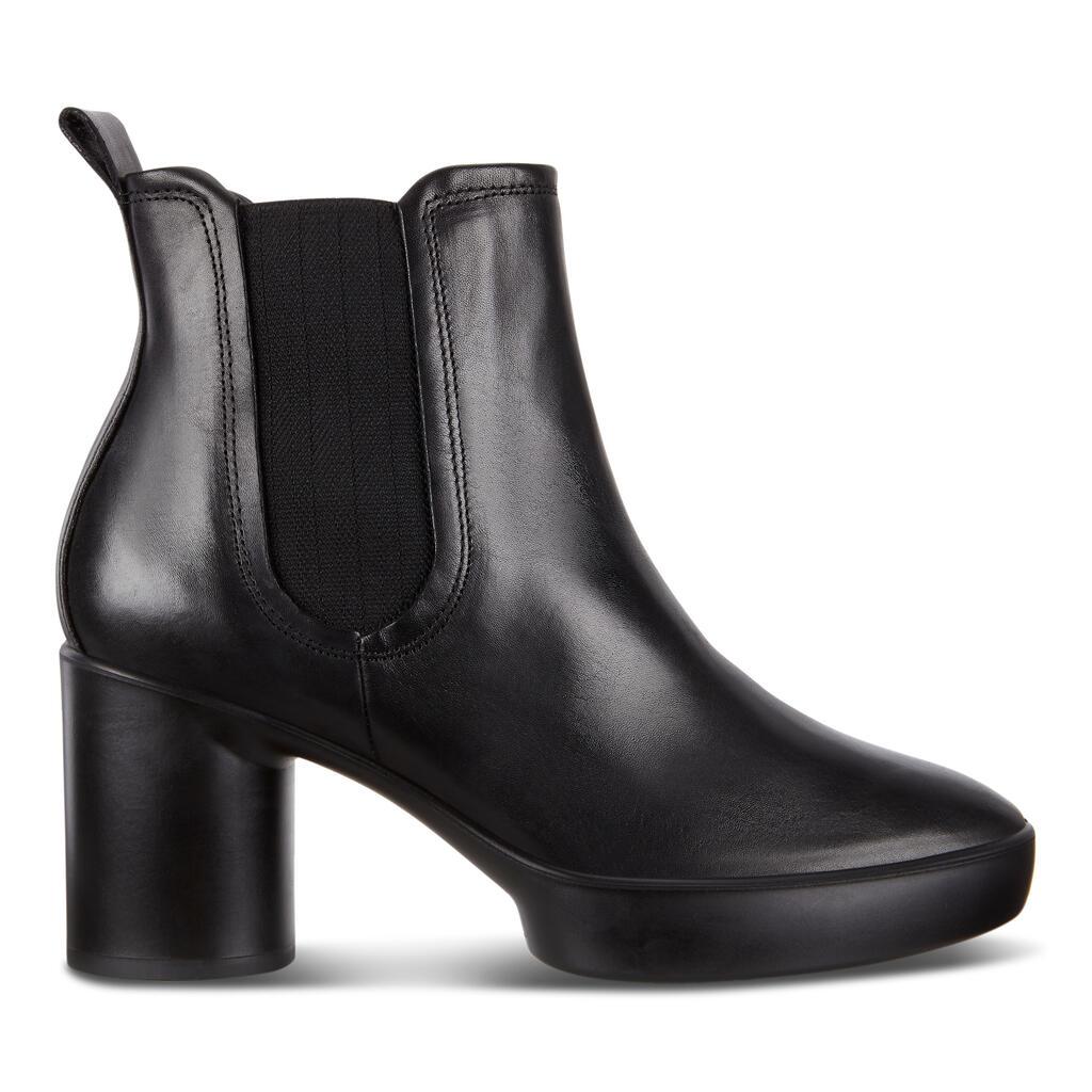 Ecco Shape Sculpted Motion 55 Womens Ankle Boots In Black Online - India QGM-038526